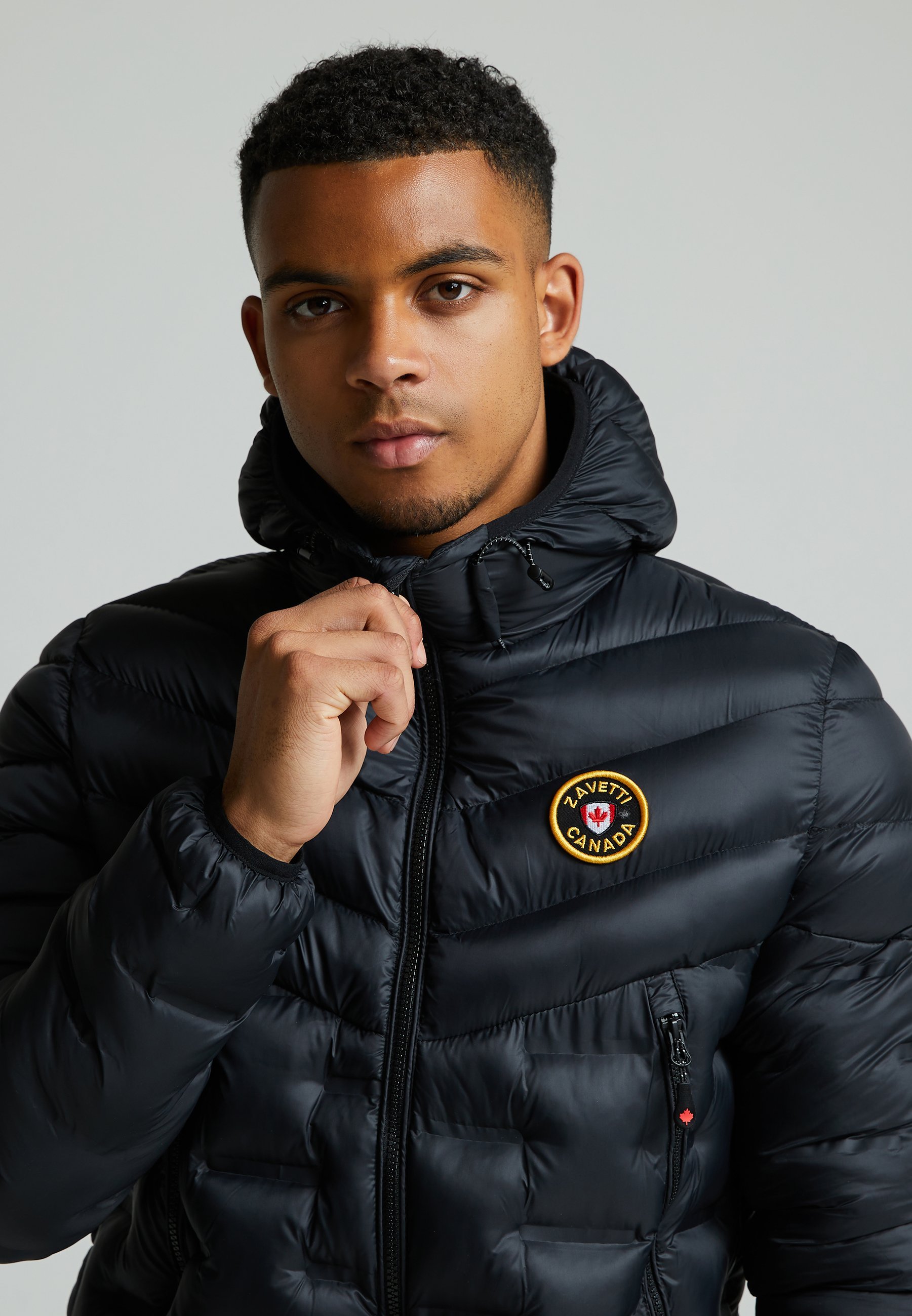 Zavetti Canada SAVUNO PUFFER JACKET - Giacca invernale - nero intenso