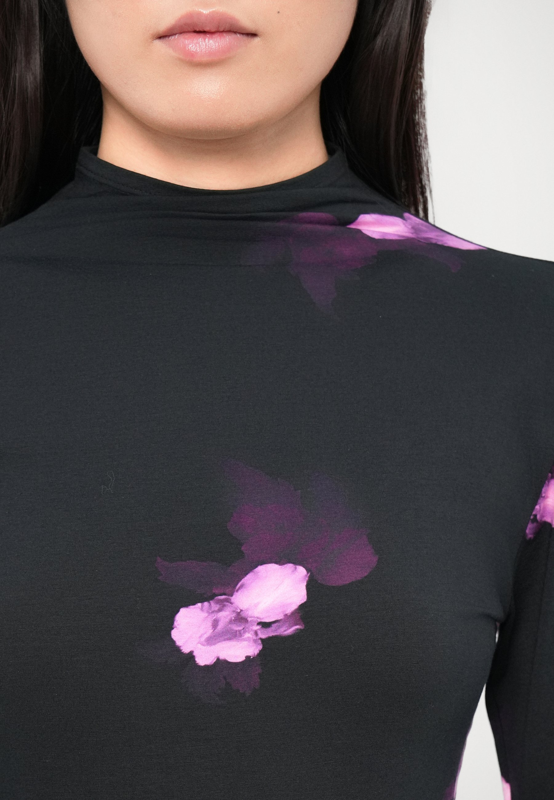 Rodebjer BLAKE BOUQUET - Body - violet foncé/noir
