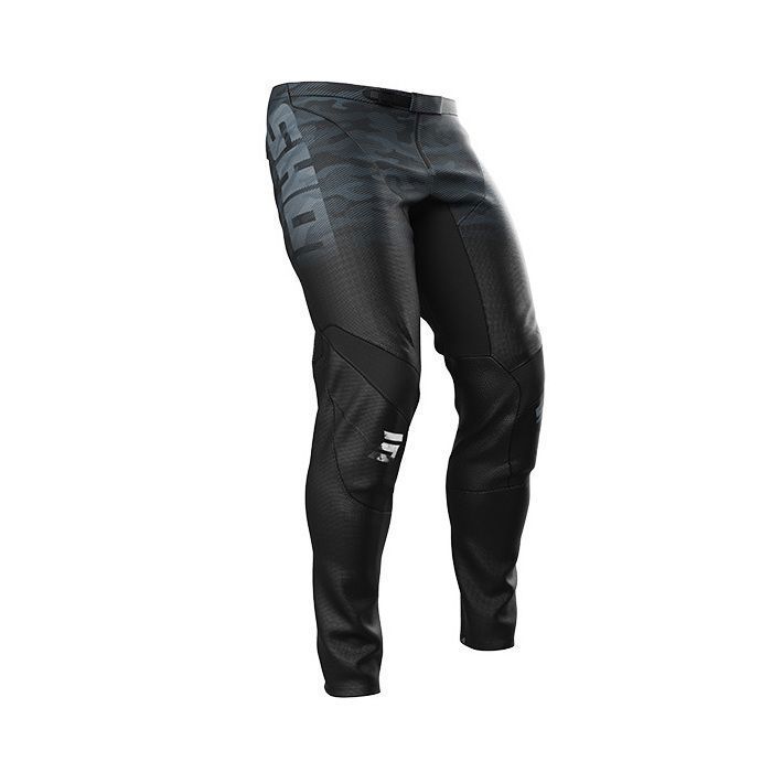 Pantalon moto cross SHOT RACE GEAR Contact Tactic Black Grey