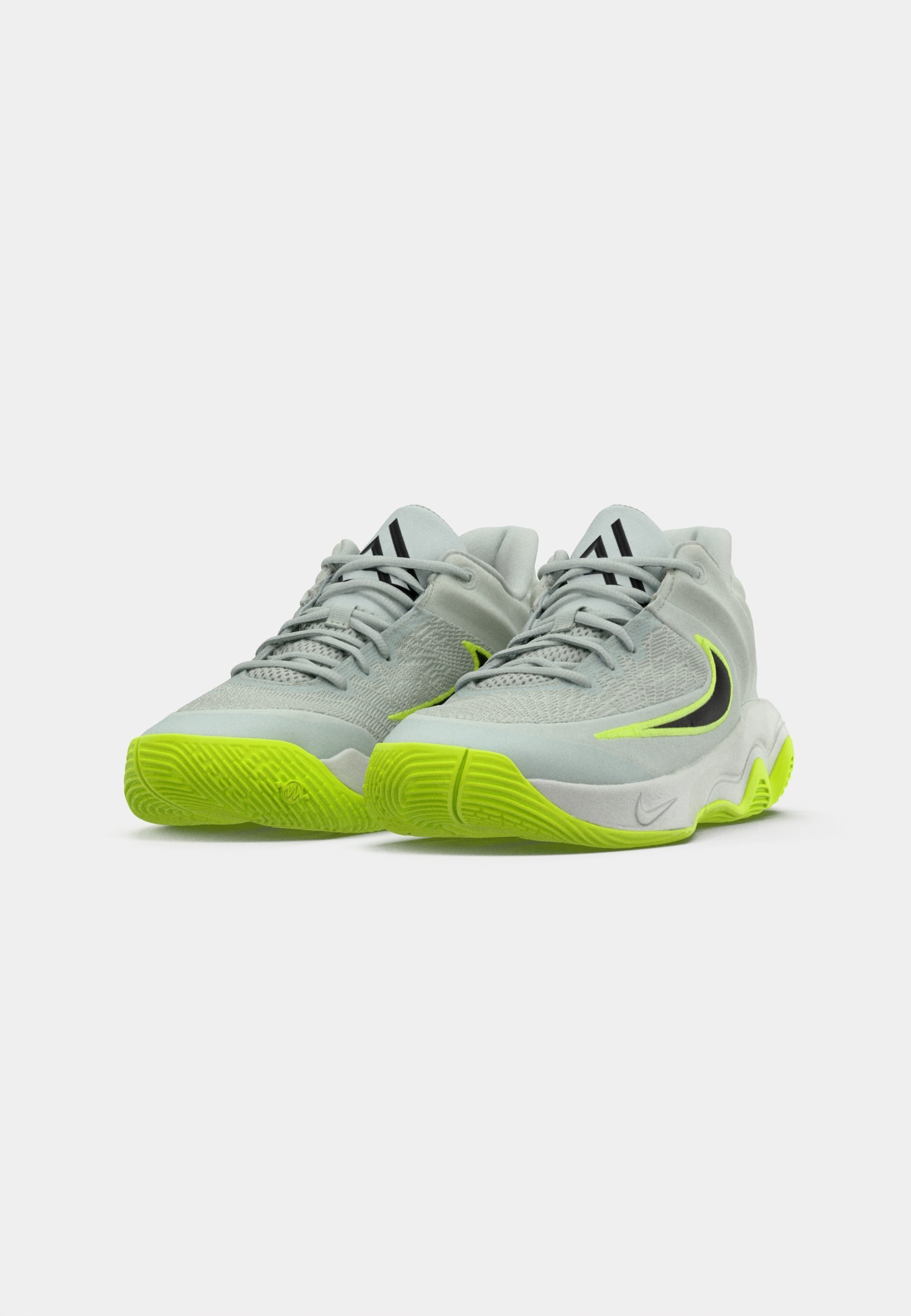 Nike Performance GIANNIS IMMORTALITY 4 - Basketbalschoenen - lichtzilver/zwart/volt