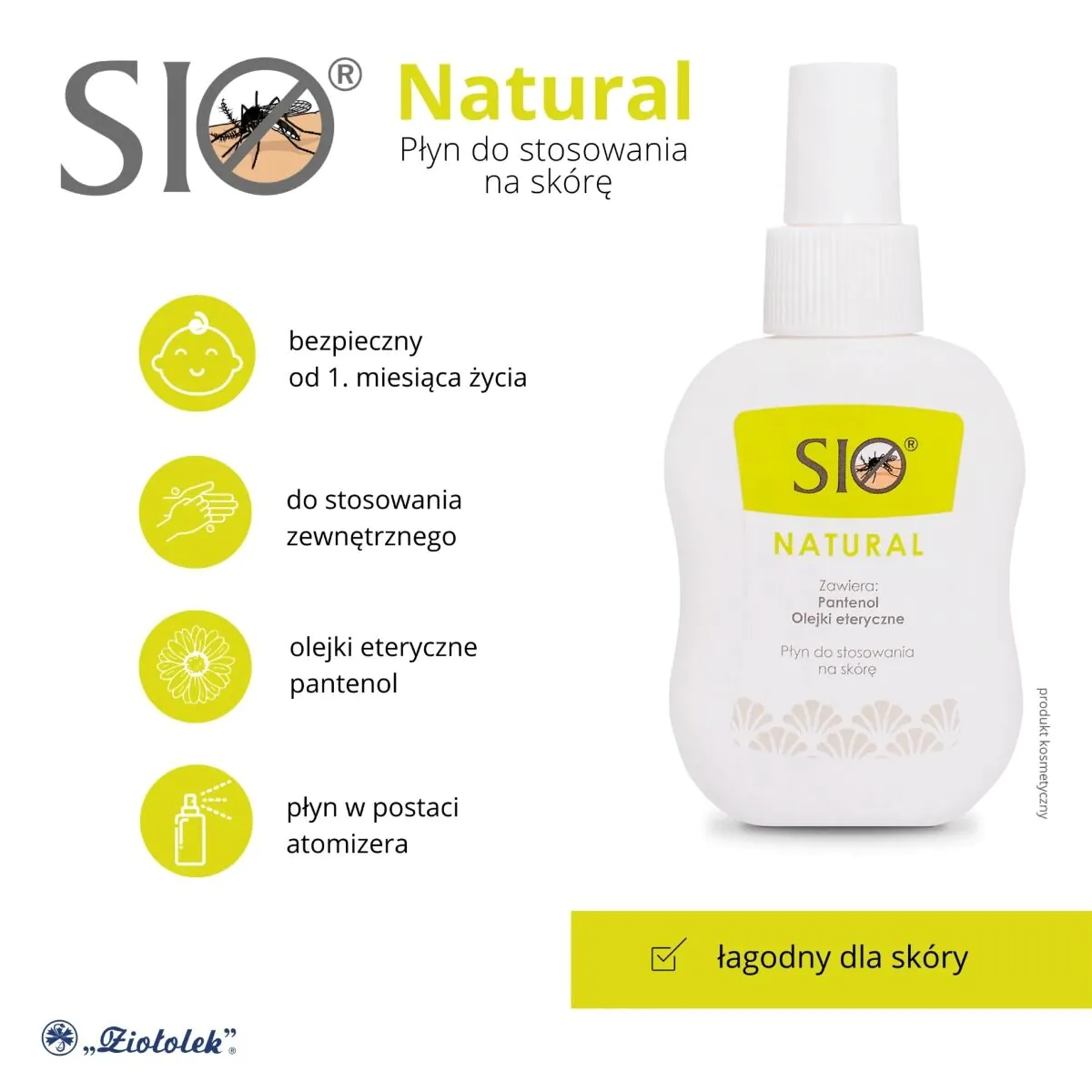 Sio Natural, Płyn na skórę przeciw insektom