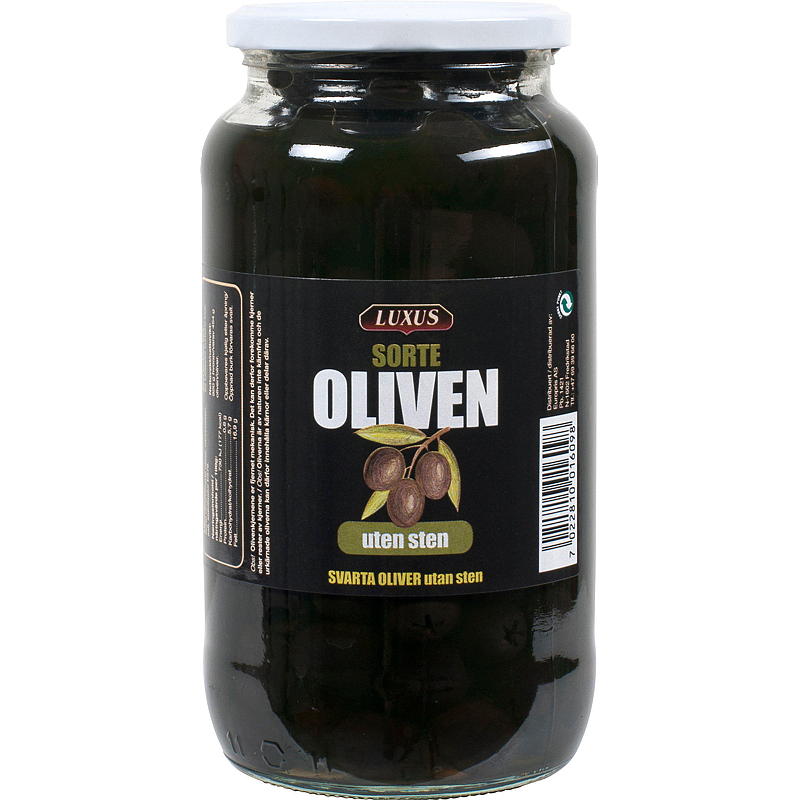 Luxus Olivsvart Luxus 920 g, stenfri