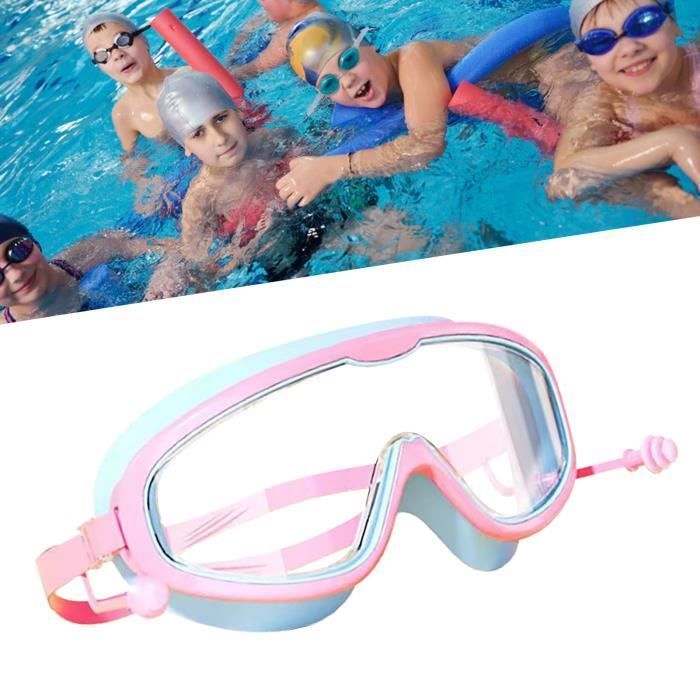 Occhialini da nuoto - SURENHAP - Modello antiappannamento - Montatura grande - Impermeabili - Unisex Blu e Rosa