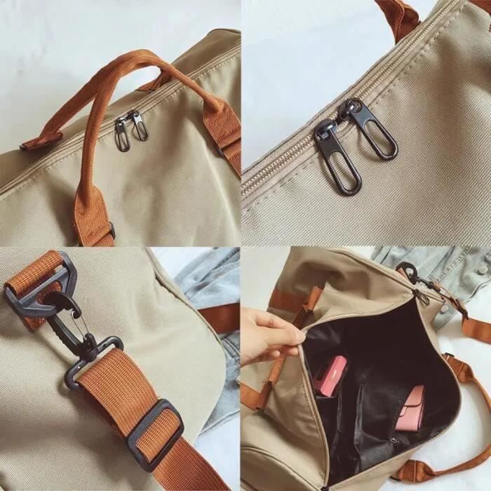 Sac de Voyage - FONDUPIN - 48cm - Imperméable - Compartiment Chaussures