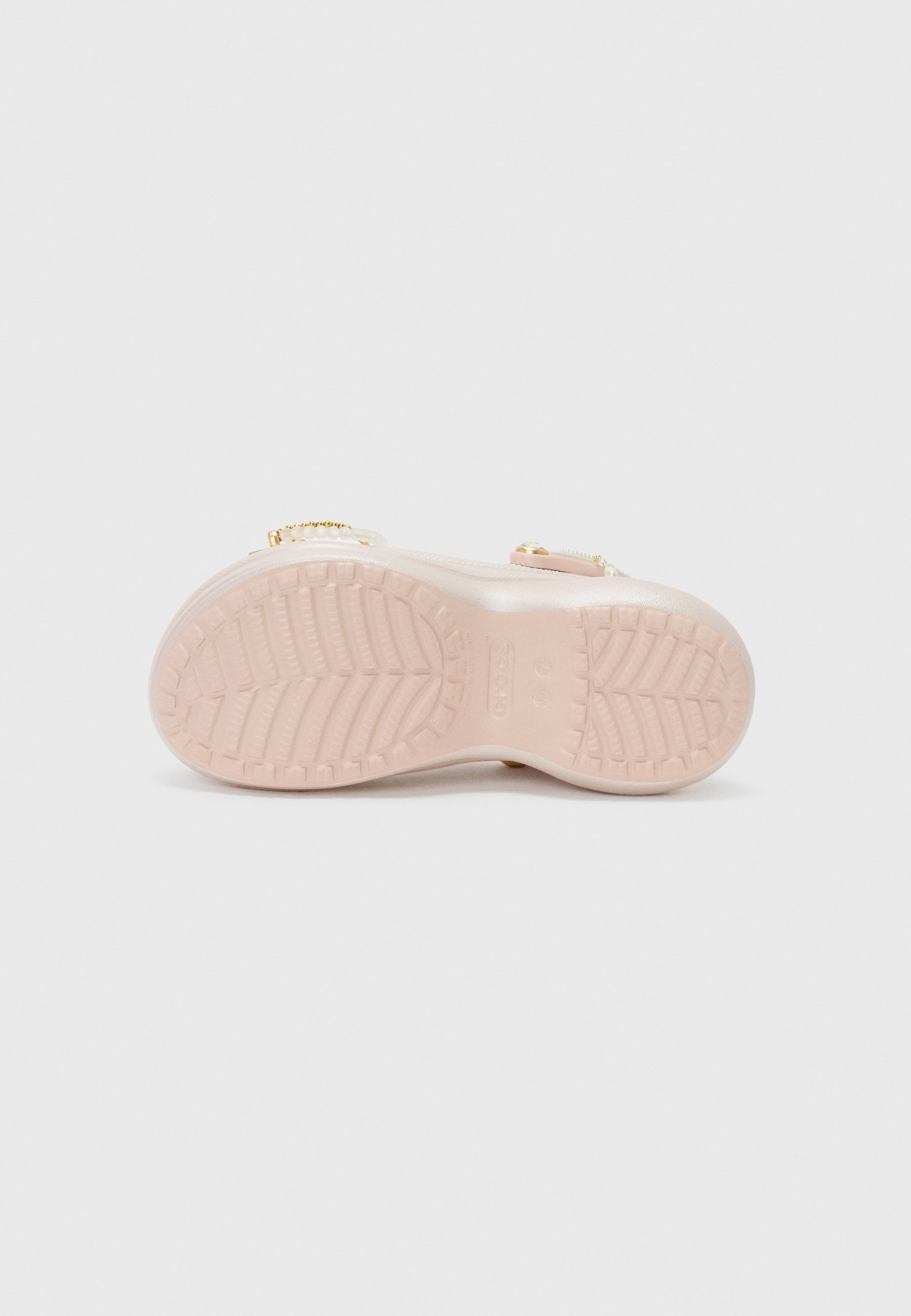 Crocs BAE BEDAZZLED - Chodaki - kwarc