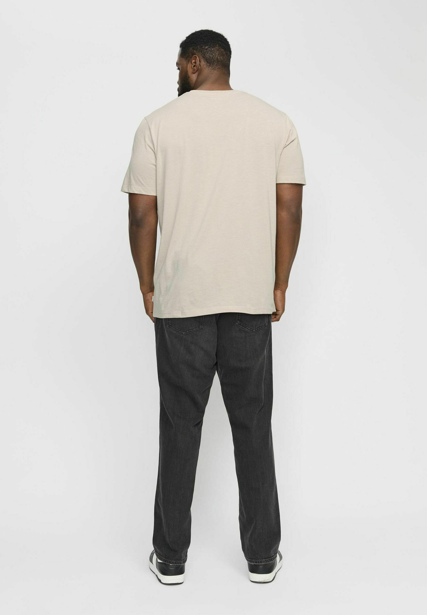 Jack & Jones PLUS SIZE - Basic T-shirt - moonbeam