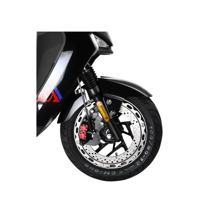 KAIWEI A8 50cc Electric Scooter – High-performance lithium battery – Color: Black, Battery: 60v29Ah