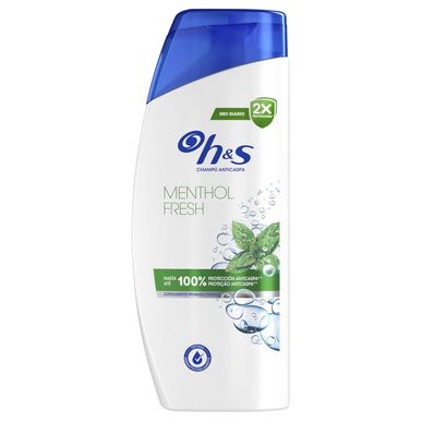 „Head & Shoulders“ šampūnas nuo pleiskanų su mentoliu „Fresh“ šampūnas nuo pleiskanų su mentolio aromatu, 625 ml, 625 ml