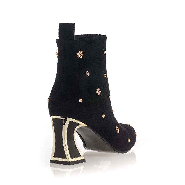  Botas pretas femininas / Botas de cano curto