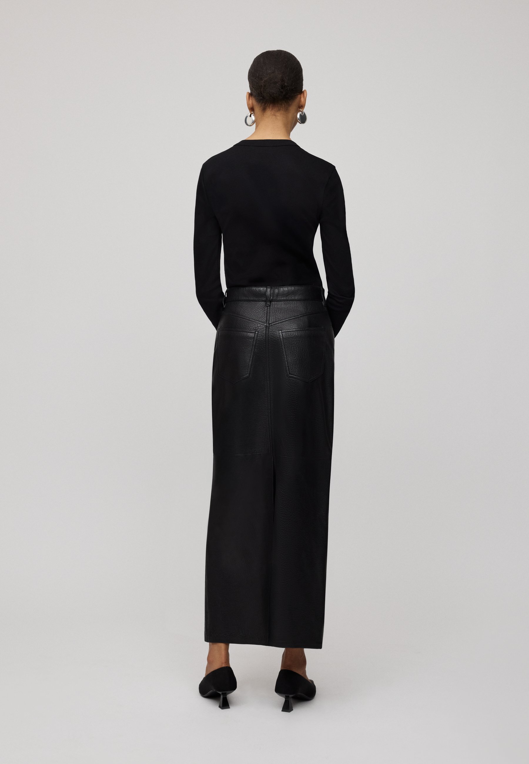 IVY OAK LISANNE - Skinnskjørt - black