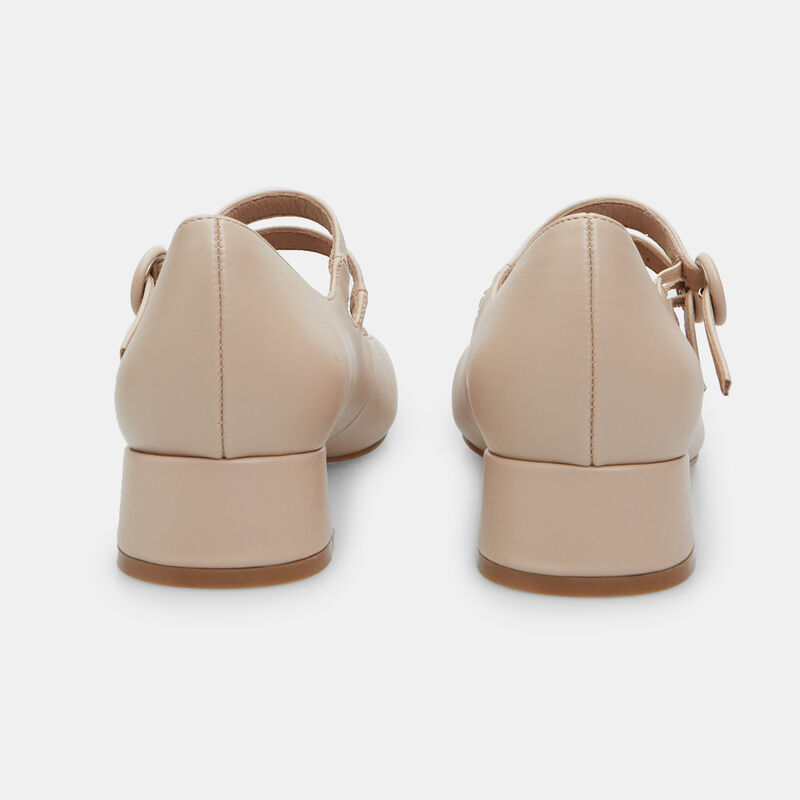 Baleriny damskie na obcasie 2,5 cm