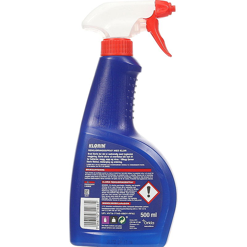 Kloori Kloori 500 ml puhdistussuihke