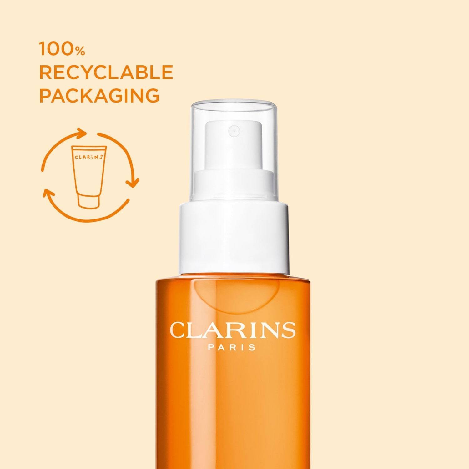 Clarins третман за лице, спреј за сунчање за тело са SPF 50+ - 150 мл
