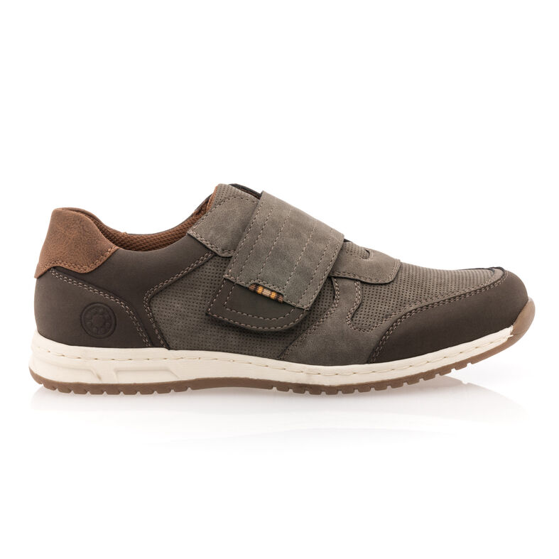 Grüne Herren-Komfortschuhe