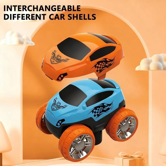 Circuit Voiture Enfant, 92 Pièces Flexible Circuits Voitures Électrique avec 2 Voitures Cadeau Enfant pour Noël Anniversaire