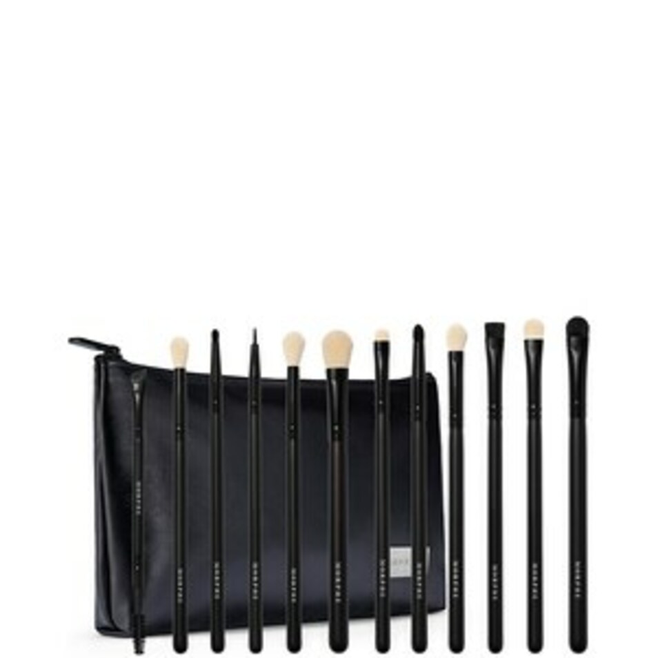 Coffret 12 pièces MORPHE EYE OBSESSED avec trousse à pinceaux à paupières