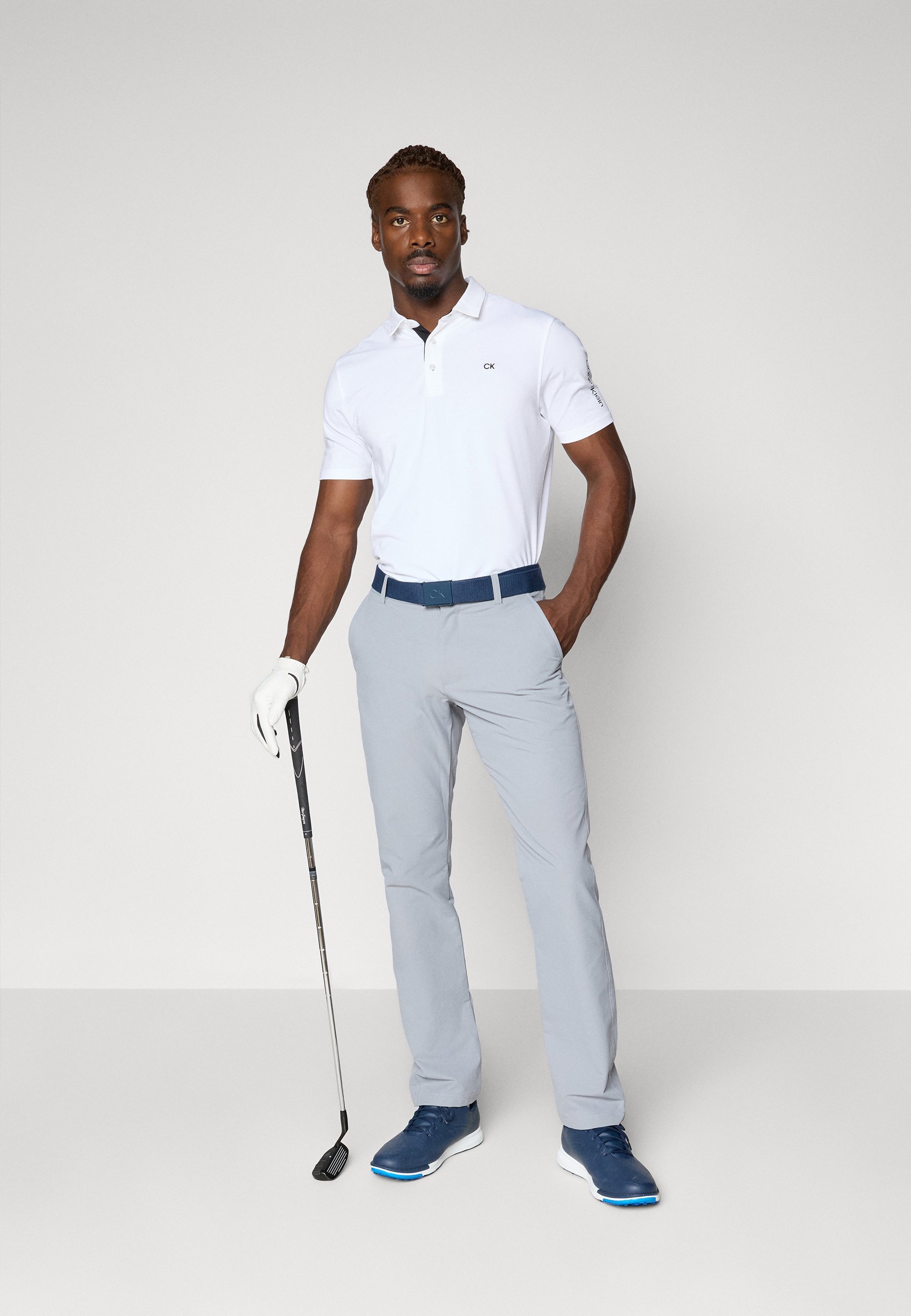 Polo de golf Calvin Klein - blanc