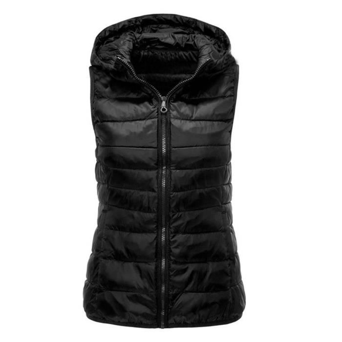Doudoune chauffante - MOBIGARLAN - XD689A - Hiver - Sans manche - Capuche - Coupe-vent