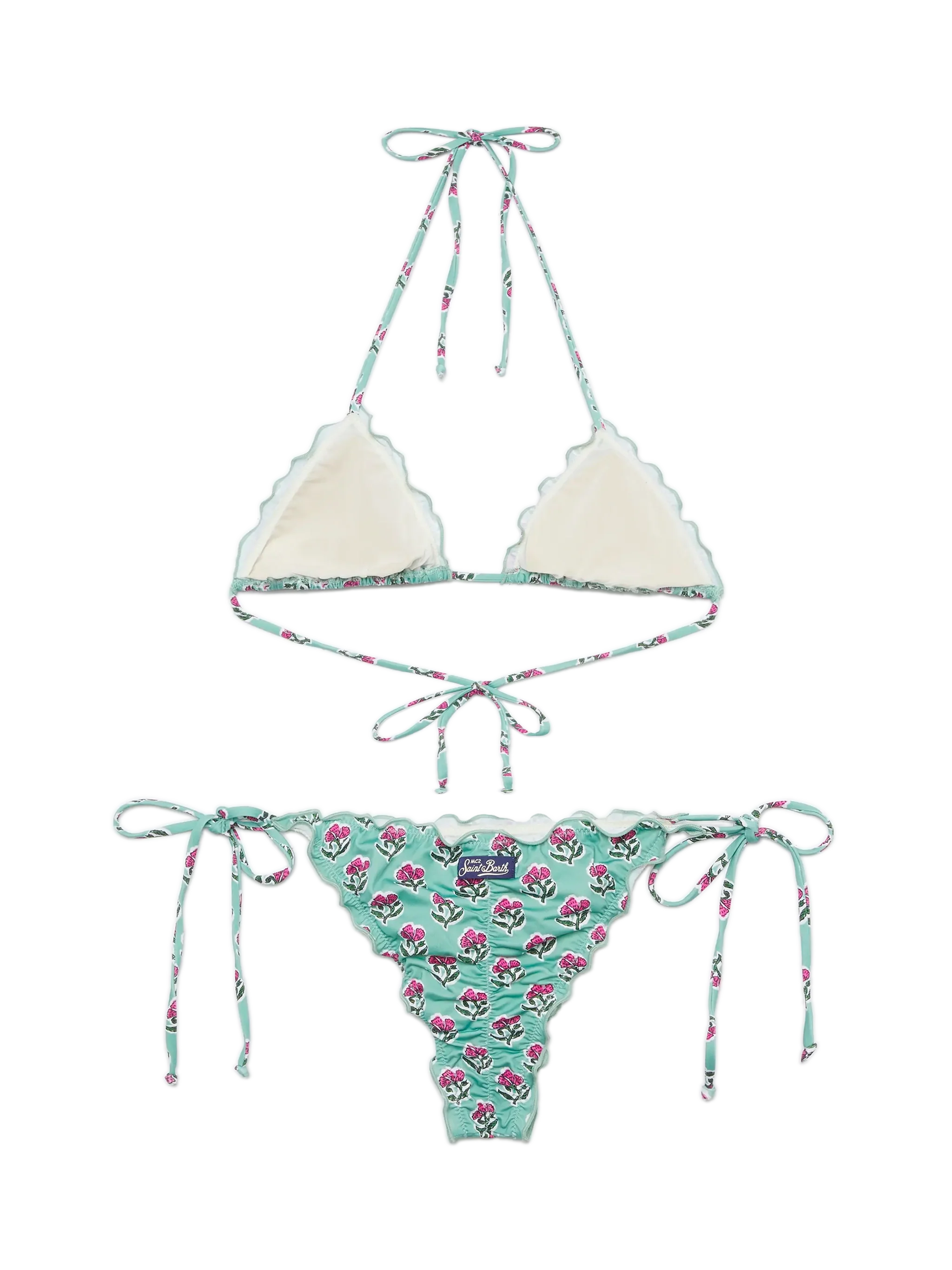 Sagittarius Miami Classic Triangle Bikini met bloemenprint