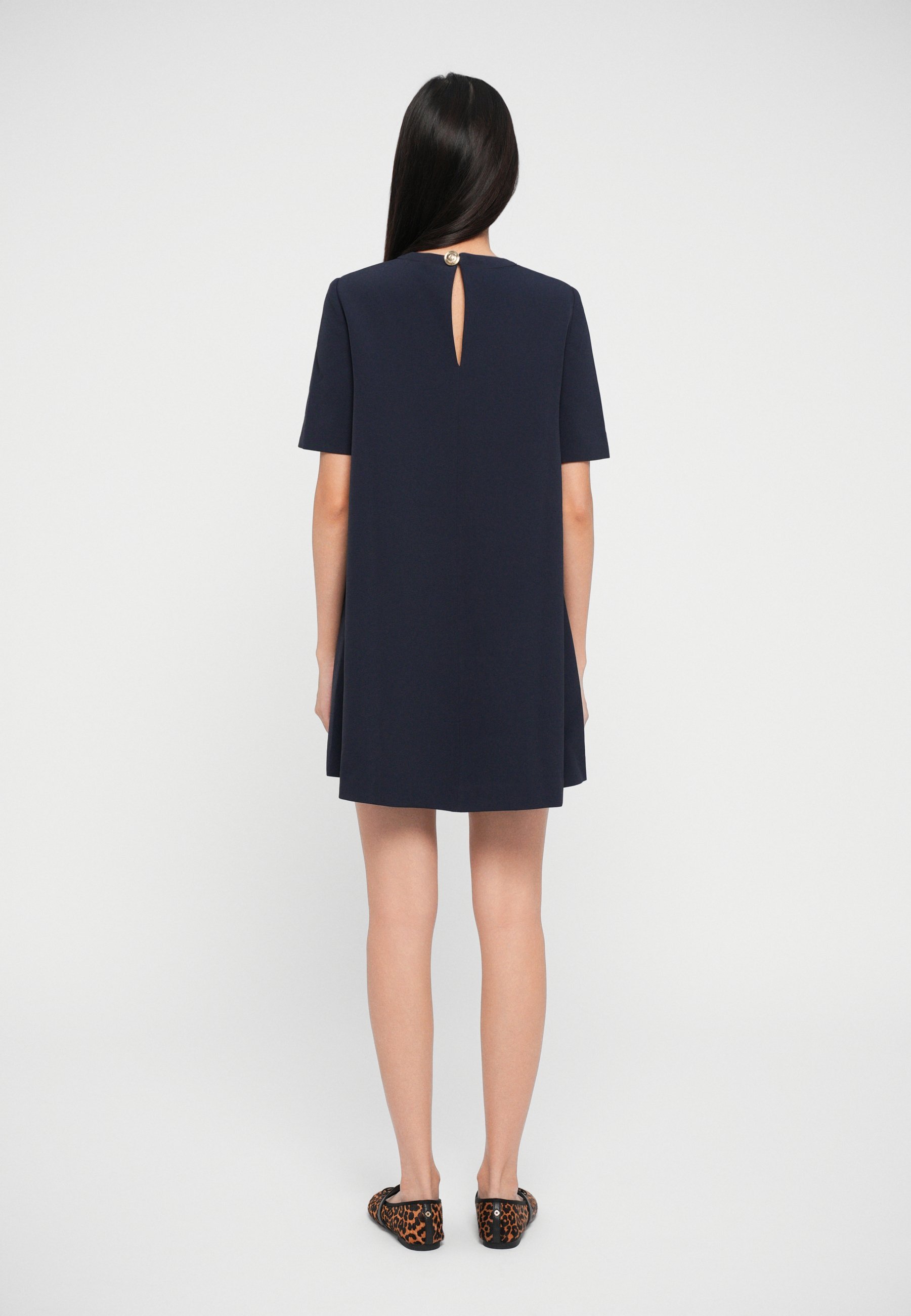 Maje RADIANE - Abito da giorno - blu navy