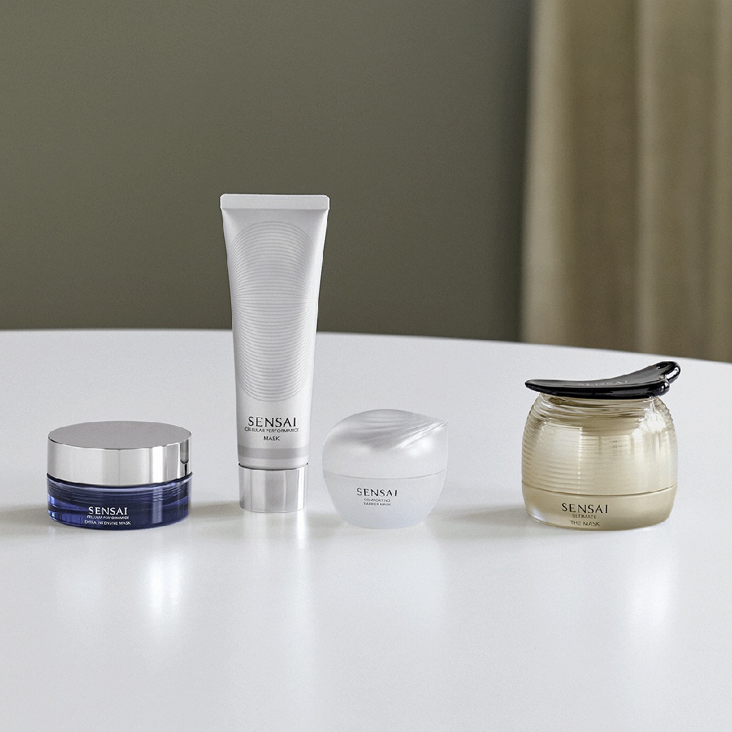 SENSAI senėjimą stabdanti kaukė „Expert Products“ – raminanti apsauginė kaukė, 60 ml