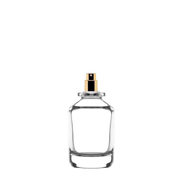 Frasco de vidro transparente para infusão, 100 ml (com tampa de rosca), modelo 15/415.