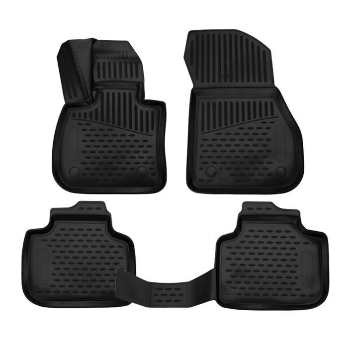 Alfombrillas exclusivas para BMW X1 (F48) - Goma - 4 piezas - Para todas las estaciones