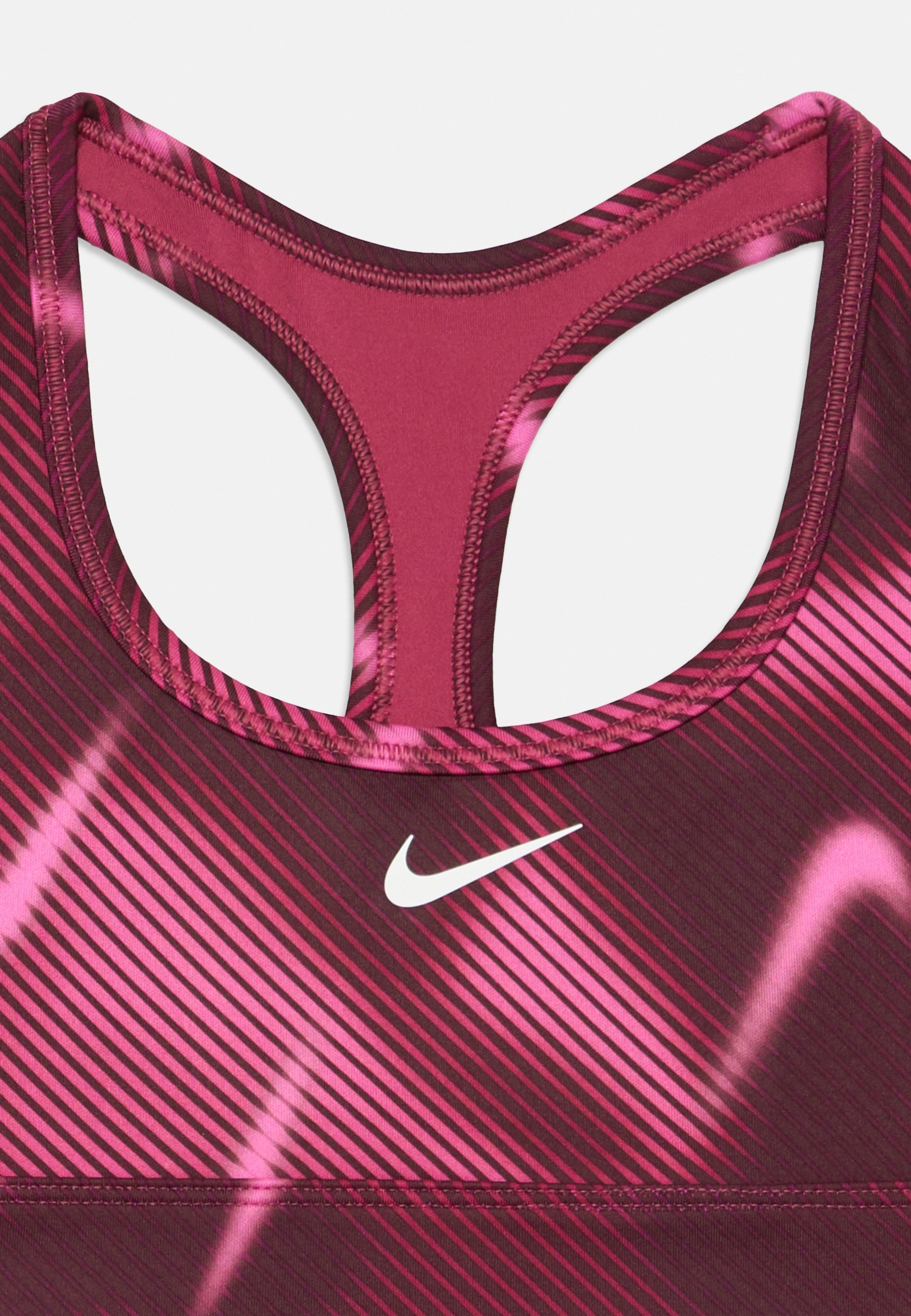 Sportovní podprsenka Nike Performance - sladká řepa/bílá