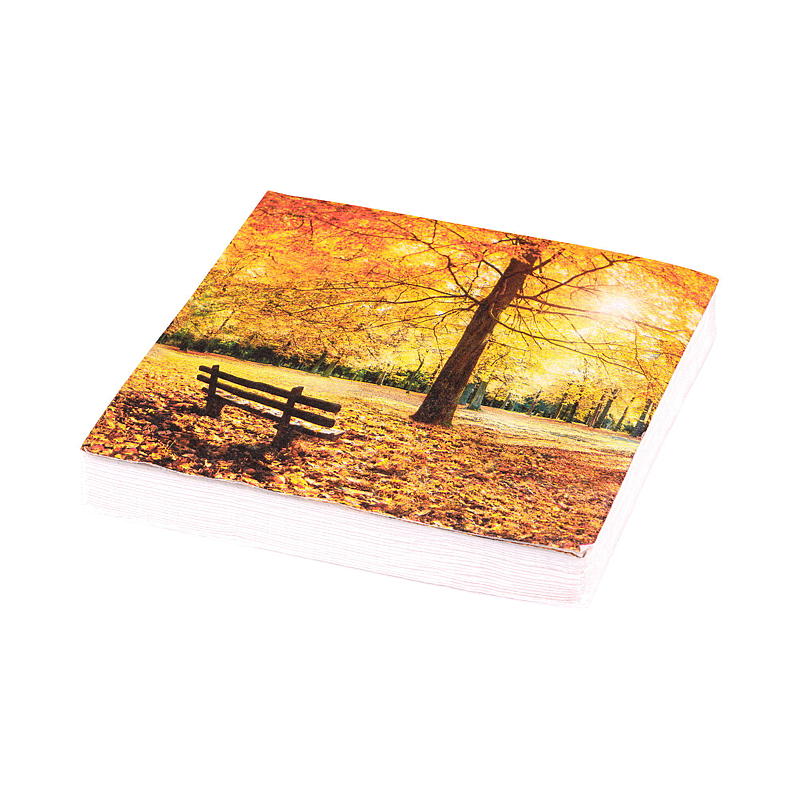 Vie Eco Servietter 20-pak 33x33 cm Efterårssæson