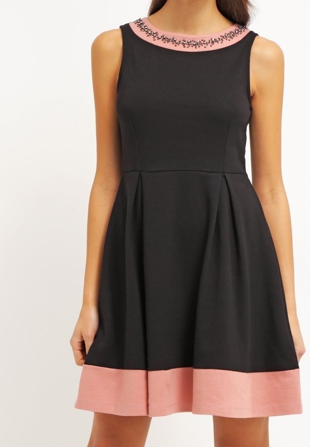 Anna Field Jersey jurk - zwart