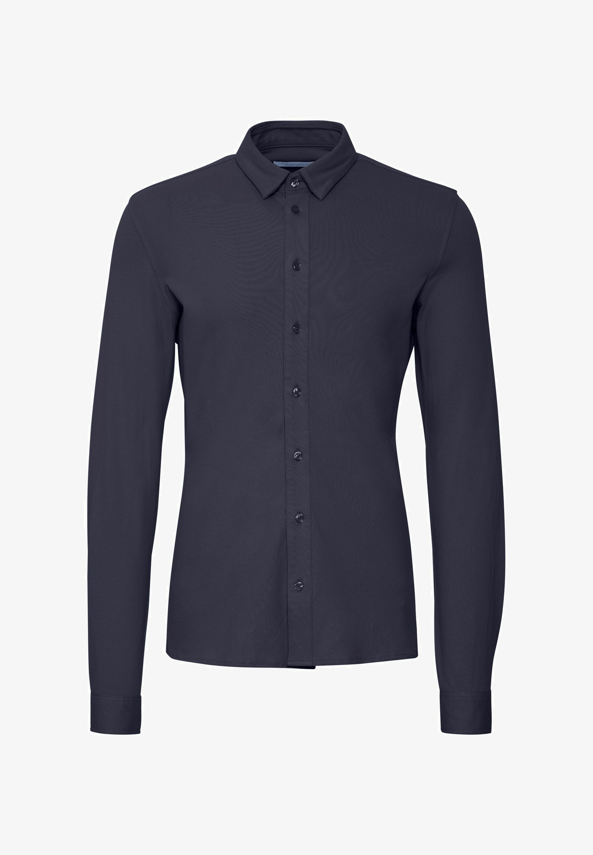 Maillot Casual Friday CFARTHUR LS BU Picket - Bleu marine foncé