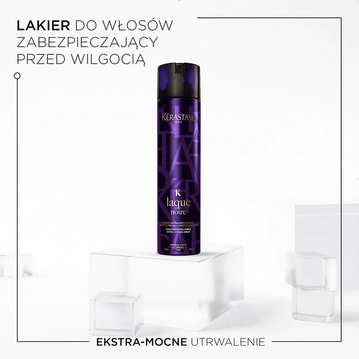 Kérastase Couture Styling lakier Laque Noire silnie utrwalający