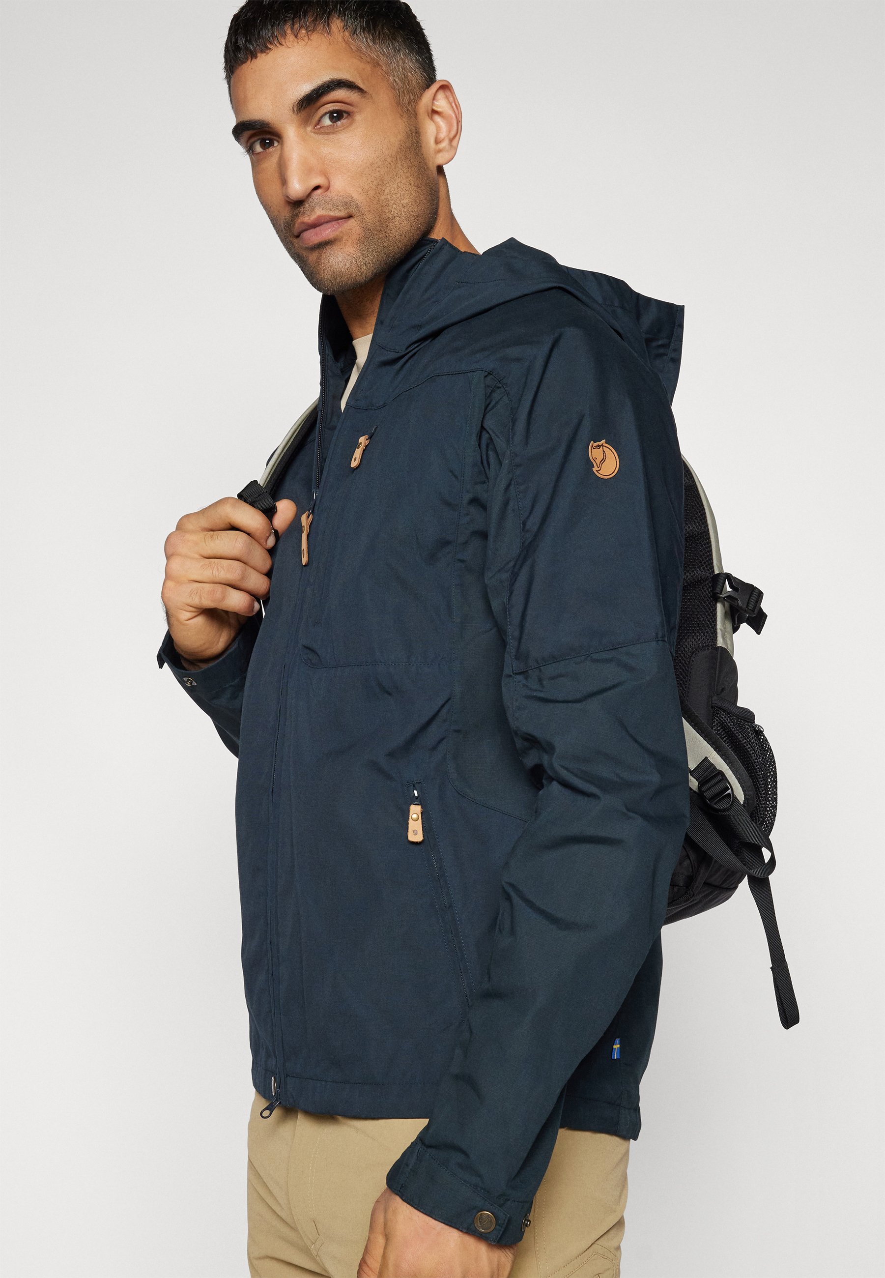 Fjällräven STEN JACKET M - Giacca da esterno - blu scuro
