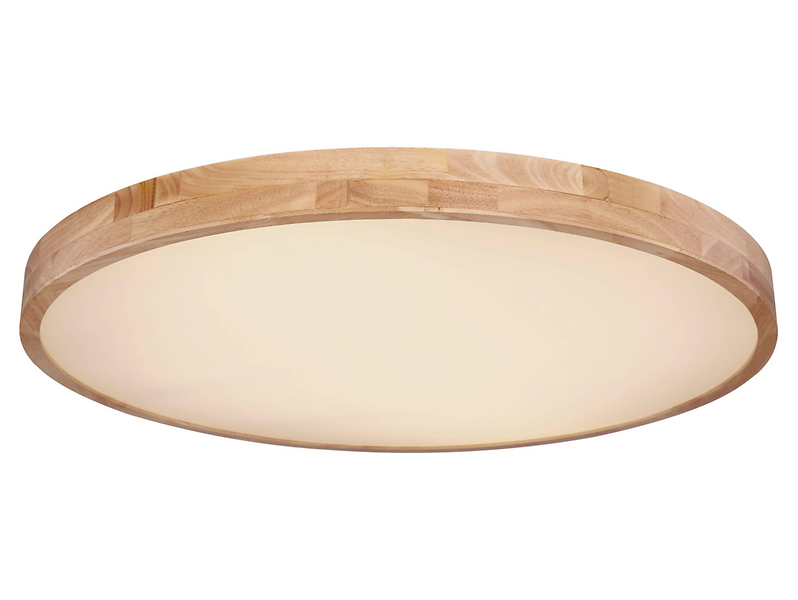 Plafon Rainer LED metalowy brązowy