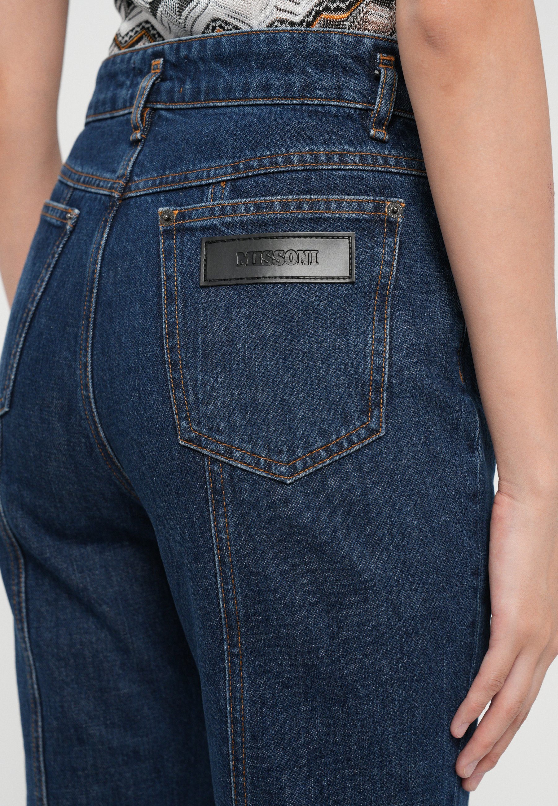 Missoni traperice s proširenim rukavima - tamnoplave