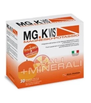 MGK-VIS MG.K Vis Magnésium Potassium Orange 30 sachets Complément alimentaire aux sels minéraux