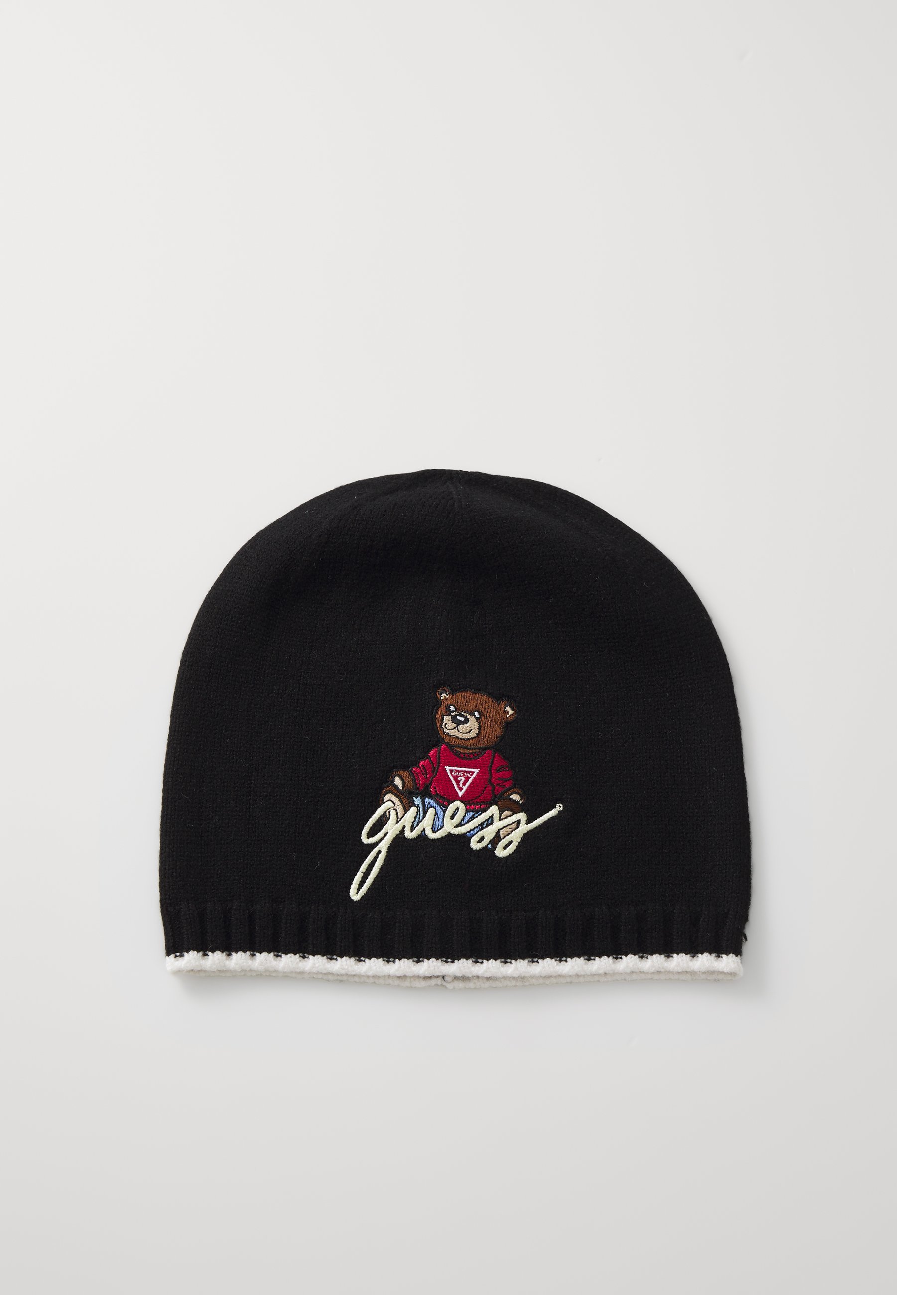 Guess JUNIOR HAT UNISEX - Beanie - jet black