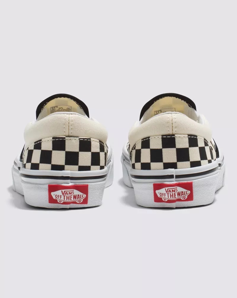 Kids Classic Slip-On Checkerboard Shoe