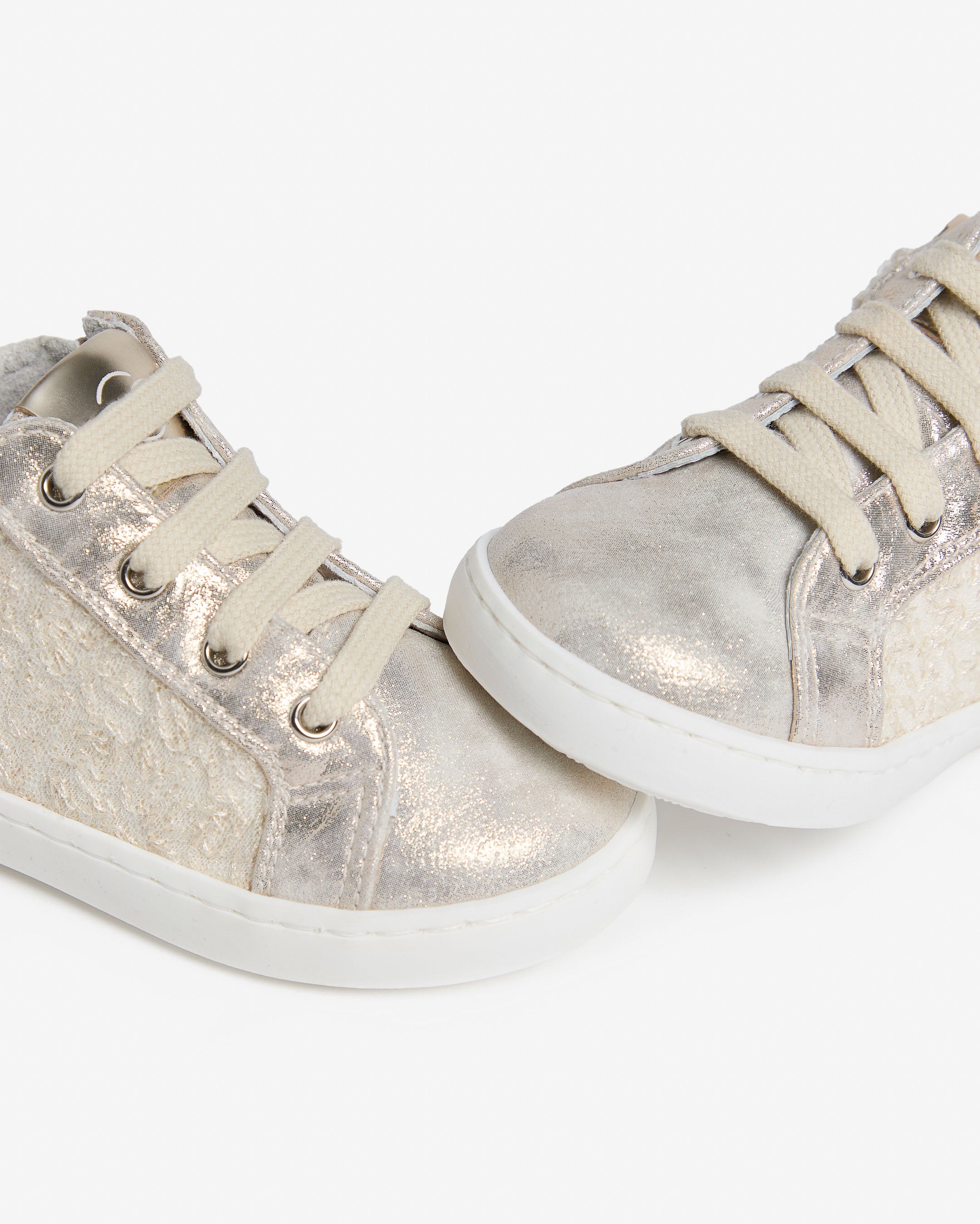  Junior-Sneaker für Mädchen aus Stoff und Funktionsmaterial