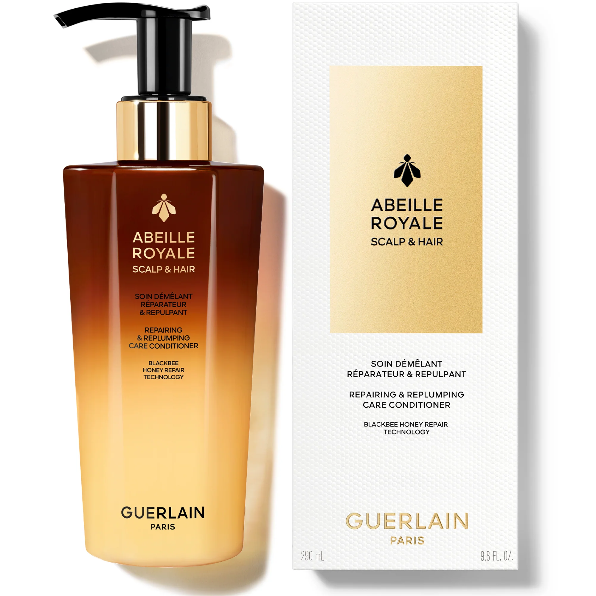 Abeille Royale Scalp & Hair Repairing & Replumping Care Conditioner - Balsamo Idratante Capelli, Balsamo Riparatore Capelli