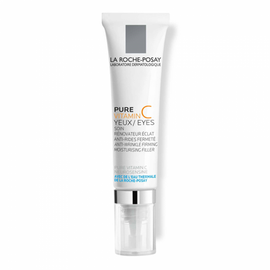 La Roche-Posay Pure Vitamin C Eyes Anti-Wrinkle Firming Eye Cream, Lysande anti-rynkor, C-vitamin, 15 ml