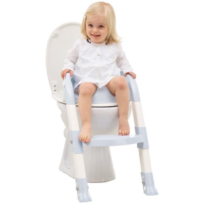 THERMOBABY Reducteur de wc kiddyloo® - Fleur bleue