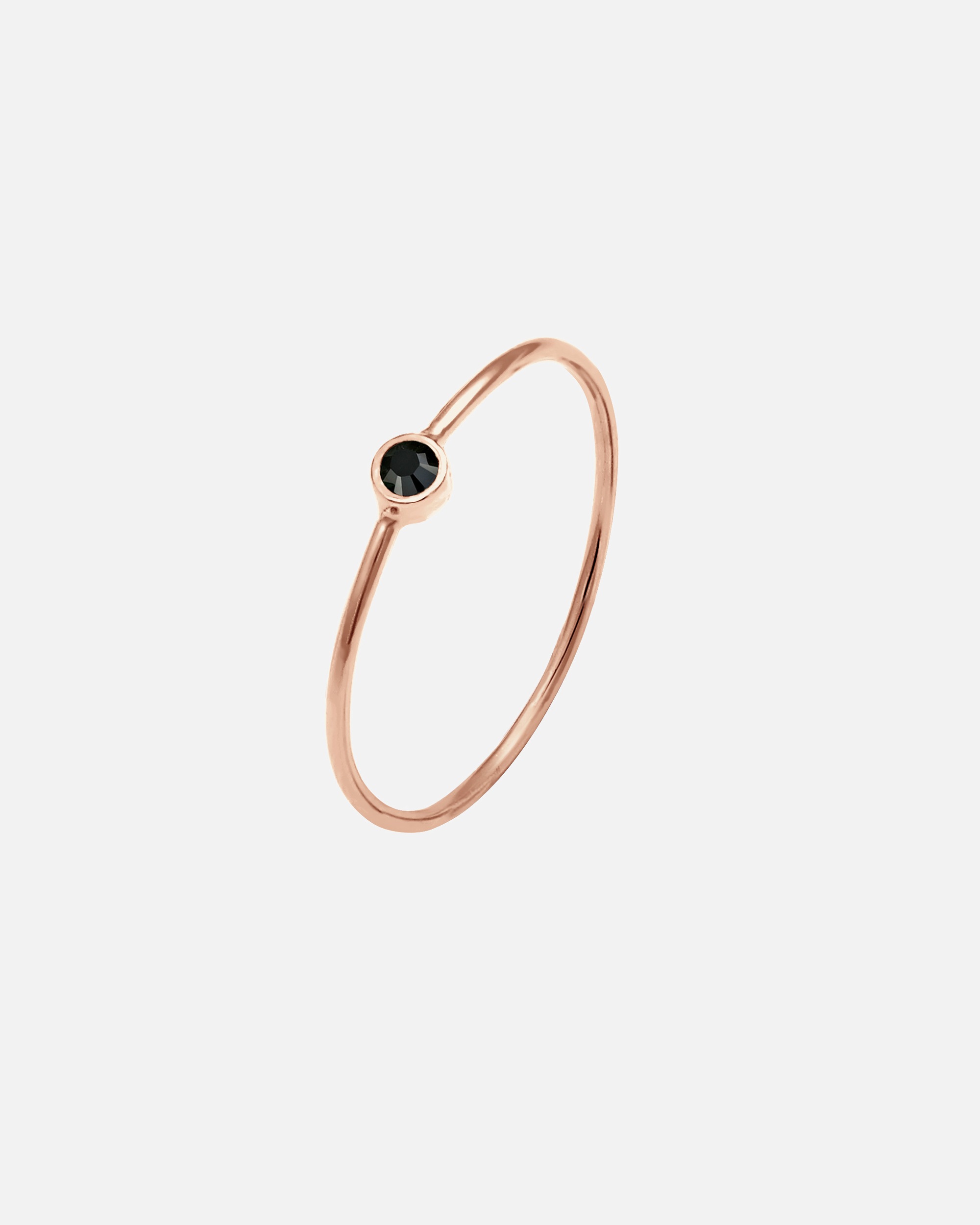 Elli Femmes Empilage Minimaliste Filigrane avec Cristal en Argent Sterling 925
