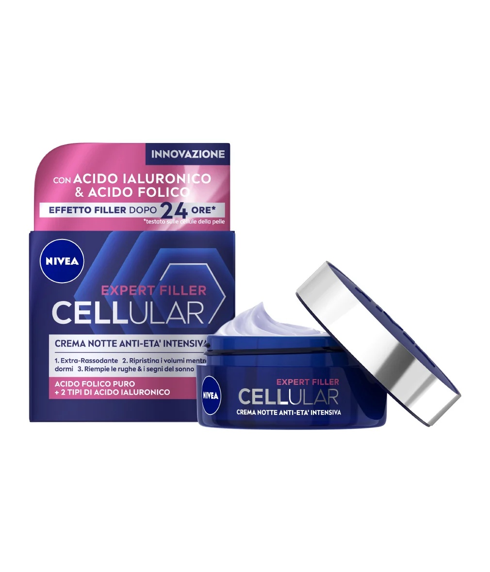 NIVEA Cellular Expert Filler anti-aging nachtcrème met verstevigend effect