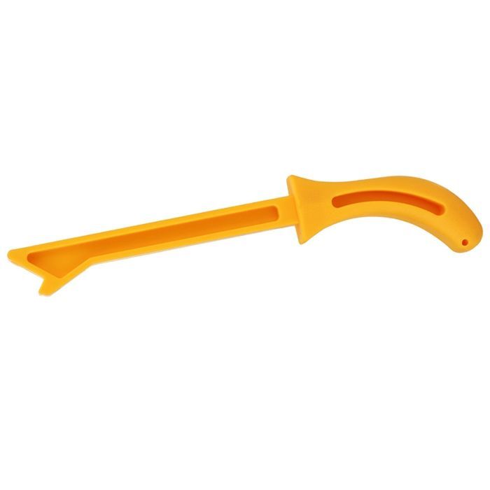 SALALIS bastone di spinta per sega da banco, bastone di spinta giallo di sicurezza per sega da legno, per sega da banco fai da te (vuoto)