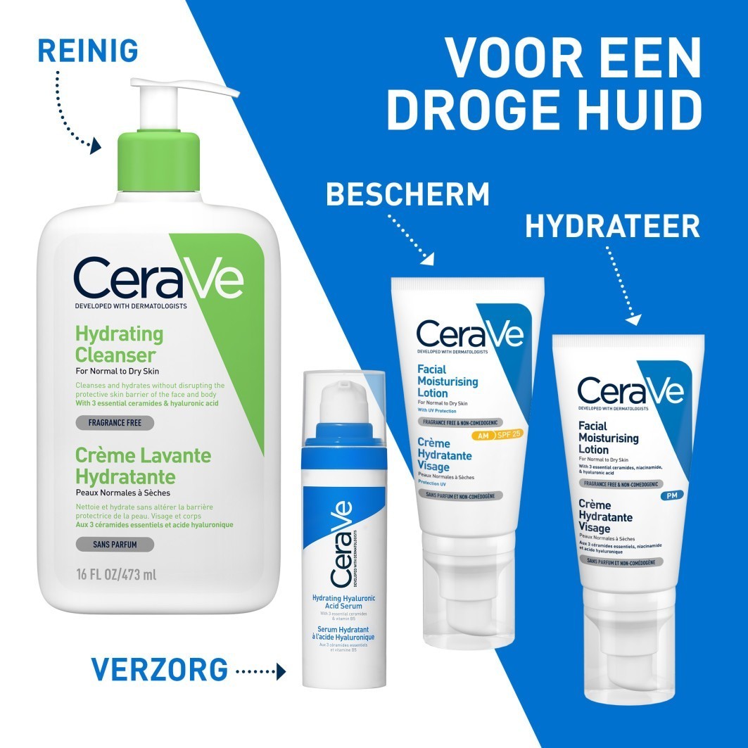 CeraVe mitrinošais serums, hialuronskābes serums – 30 ml