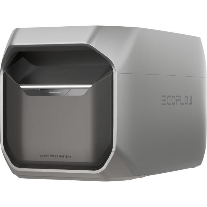 Batería adicional inteligente - EcoFlow - DELTA 3 - Batería LiFePO4 de 1024 Wh para panel solar