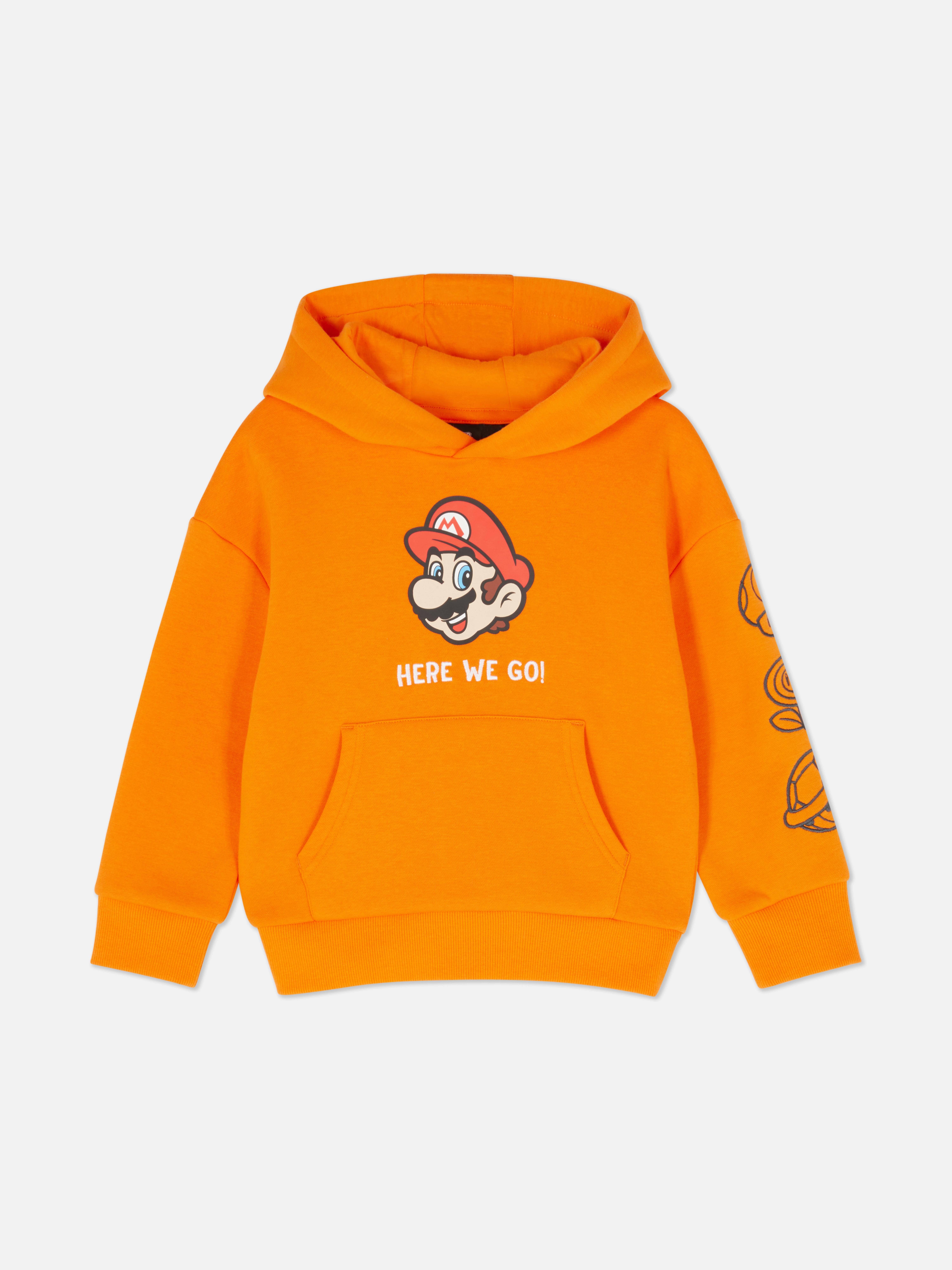 Hanorac cu Mario Fleur - îmbunătățește-ți ținuta micuțului tău cu acest hanorac super cool cu Mario.