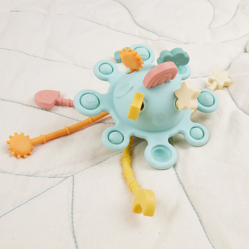 Bieco Silicone Activity Planet -opetuslelu