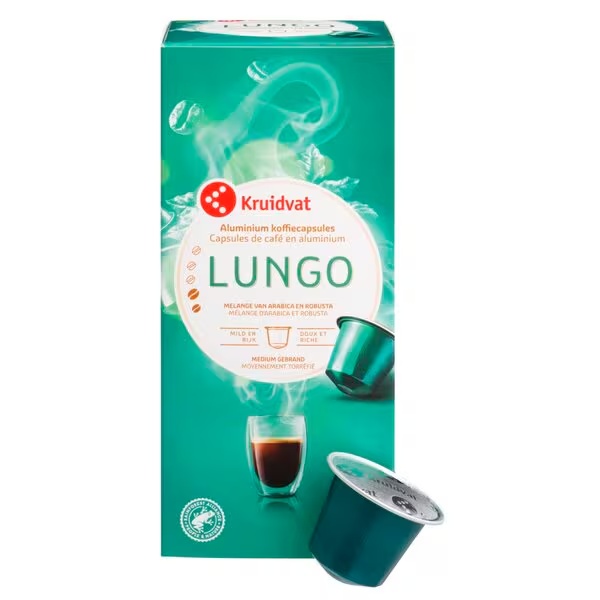 Kavne kapsule Kruidvat Lungo<br>20 kosov